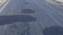 انتقاد از وضعیت نامناسب جاده قروه به کرمانشاه+ فیلم