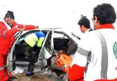 امدادرسانی امدادگران در 16 حادثه جاده ای جیرفت