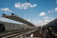 آغاز عملیات بالاست‌ ریزی در مسیر مترو گلبهار 