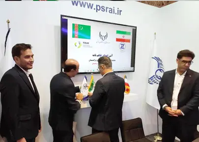 آیین امضای تفاهمنامه اعطای نمایندگی در کشورهای ایران و ترکمنستان 
