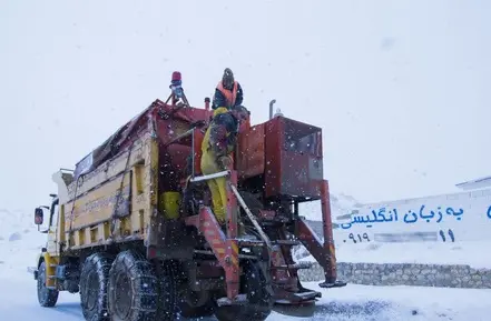 برف روبی راهداری زمستانه