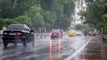 ترافیک سنگین در آزادراه پردیس – تهران/بارش برف و باران در برخی از محورها