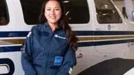 خلبان زن افغان در سفر به دور دنیا به کابل رسید