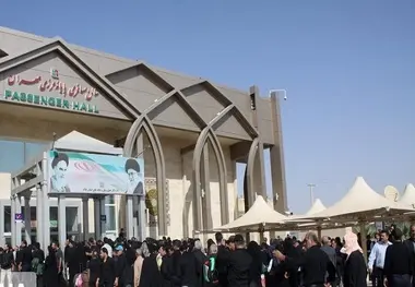 ۳۶ هزار مترمربع سایبان در مرز مهران احداث شد