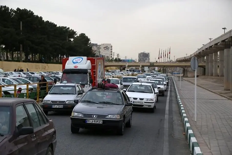 محور شیراز - مرودشت پرترددترین جاده نوروزی فارس