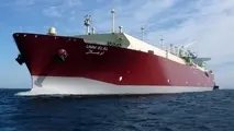 LNG tankers heading to Britain, Belgium and the Netherlands