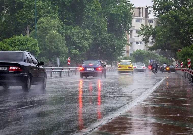 بارندگی‌ها در تهران تا سه‌شنبه ادامه دارد