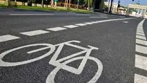 مسیر دوچرخه بزرگراه شهید دوران ایمن نیست