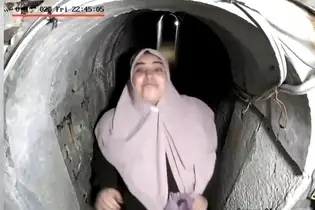 فیلم یحیی سنوار و خانواده اش در تونل های غزه 