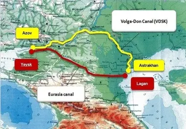 کانال خزر سیاه سرمایه گذاری در کریدور زنگزور را بی ارزش می کند/ افزایش مراوده بین دریای خزر و اقیانوس هند از طریق ایران
