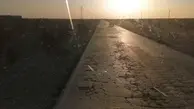  وضعیت نامناسب جاده ترانزیتی انار شهر بابک 