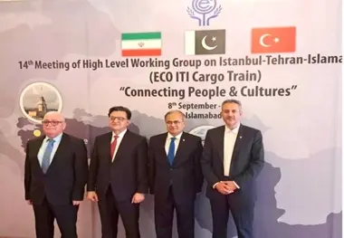توافق ایران، پاکستان و ترکیه با اکو برای راه اندازی مجدد قطار ترانزیتی کریدور ITI