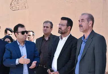 بازدید معاون وزیر راه و شهرسازی از محور تاریخی شهر دامغان