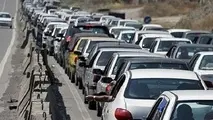 تصادف در بزرگراه فتح/ ترافیک سنگین در محل حادثه