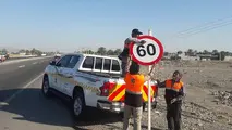  نصب 420 تابلوی ایمنی در محورهای مواصلاتی پارس آباد 
