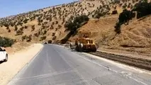 نقطه حادثه خیز مسیر قلعه پسیجان شازند اصلاح شد