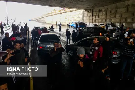 برخی اعتراضات امروز در پی گرانی و سهمیه‌بندی بنزین