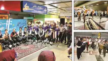  طنین نواهای کهن موسیقی در متروی تهران