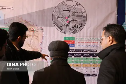 گزارش تصویری بهره برداری از آزادراه منجیل - رودبار (17)