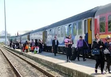 رشد ۴۳ درصدی جابجایی مسافر در راه‌ آهن جنوب شرق