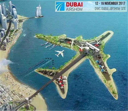 طرحی از نمایشگاه هواپیما (عکس)