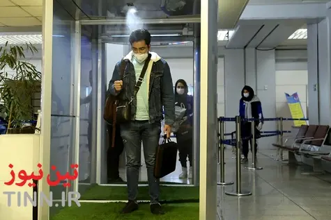 راه‌اندازی تونل ضد عفونی بار و مسافران در فرودگاه امام   