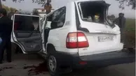 تصادف خودرو همراهان وزیر راه به دلیل مشکلات ایمنی جاده نبود