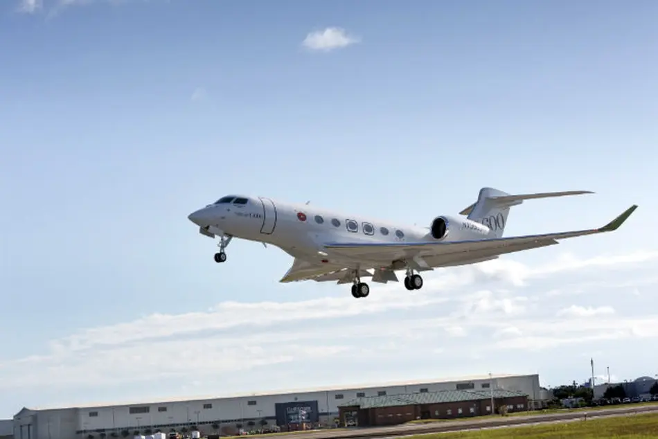 Gulfstream flies third G600