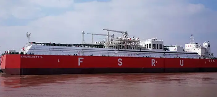 Indonesian owner welcomes largest FSRU built in China