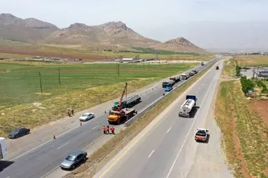 ۲۵ کیلومتر از قطعات ۸ و ۹ کریدور غرب به بهره‌ برداری رسید