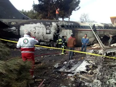 سقوط هواپیما قرقیزستانی در صفادشت