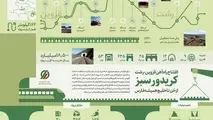 اینفوگرافیک | کریدور سبز، از خزر تا خلیج همیشه فارس