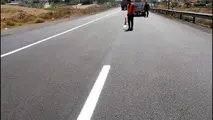 خط‌کشی ۳۱۰ کیلومتر از محورهای ارتباطی تویسرکان

