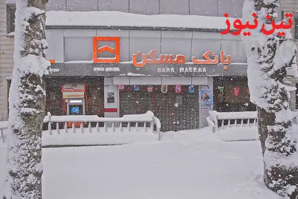 بارش سنگین برف در گیلان