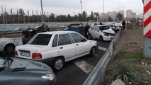 تصادف زنجیره ای در محور سورشجان ۹ مصدوم برجای گذاشت