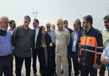 فیلم| افتتاح پل  منبع آب (بوژی رو) توسط وزیر راه و شهرسازی 