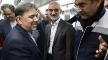گزارش تصویری/سفر وزیر راه و شهرسازی با مترو در روز جهانی بدون خودرو