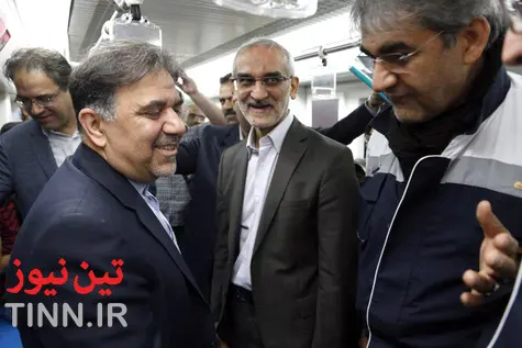 گزارش تصویری/سفر وزیر راه و شهرسازی با مترو در روز جهانی بدون خودرو