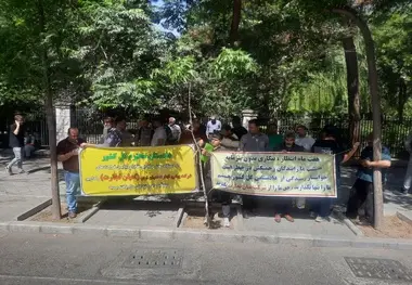 استمداد رانندگان کامیون مالباخته شرکت اعیان تجارت از مسئولان قضایی/ کلاهبرداران 800 کامیون متعلق به رانندگان را مخفی کرده اند!