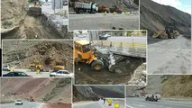 احداث دیوار درنقاط پرتگاهی جاده چالوس
