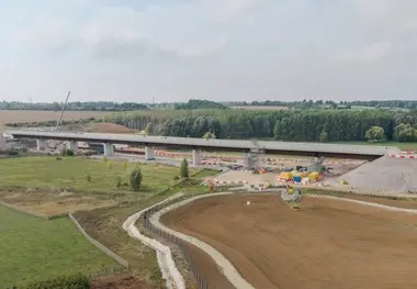 HS2 Engineers Complete Construction of Westbury Viaduct