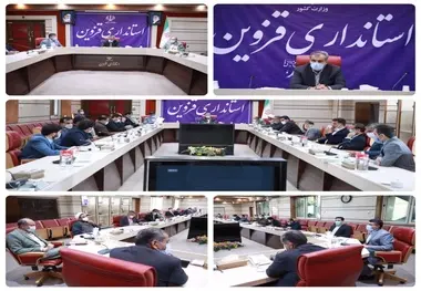 جلسه بررسی مشکلات شهری شهرستان های آبیک و تاکستان برگزار شد
