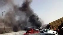 درخواست یک راننده از وزیر راه پس از تصادف هولناک گردنه کولی‌کُش