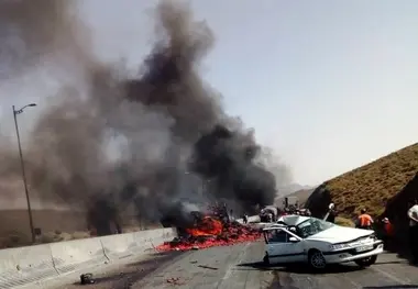 درخواست یک راننده از وزیر راه پس از تصادف هولناک گردنه کولی‌کُش