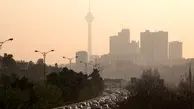 افزایش غلظت آلاینده ازن در هوای تهران
