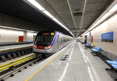 نقص فنی خط ۳ مترو تهران برطرف شد 