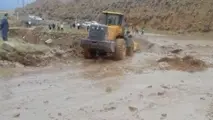 سیل راه ارتباطی پنج روستای جلفا را مسدود کرد