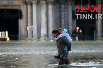 بالا آمدن سطح آب در ونیز