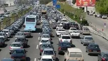  ترافیک سنگین درآزادراه های البرز