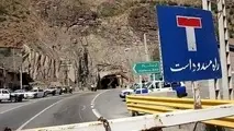 چالوس مسدود است و تردد از محورهای جایگزین هراز و فیروزکوه انجام می شود 

